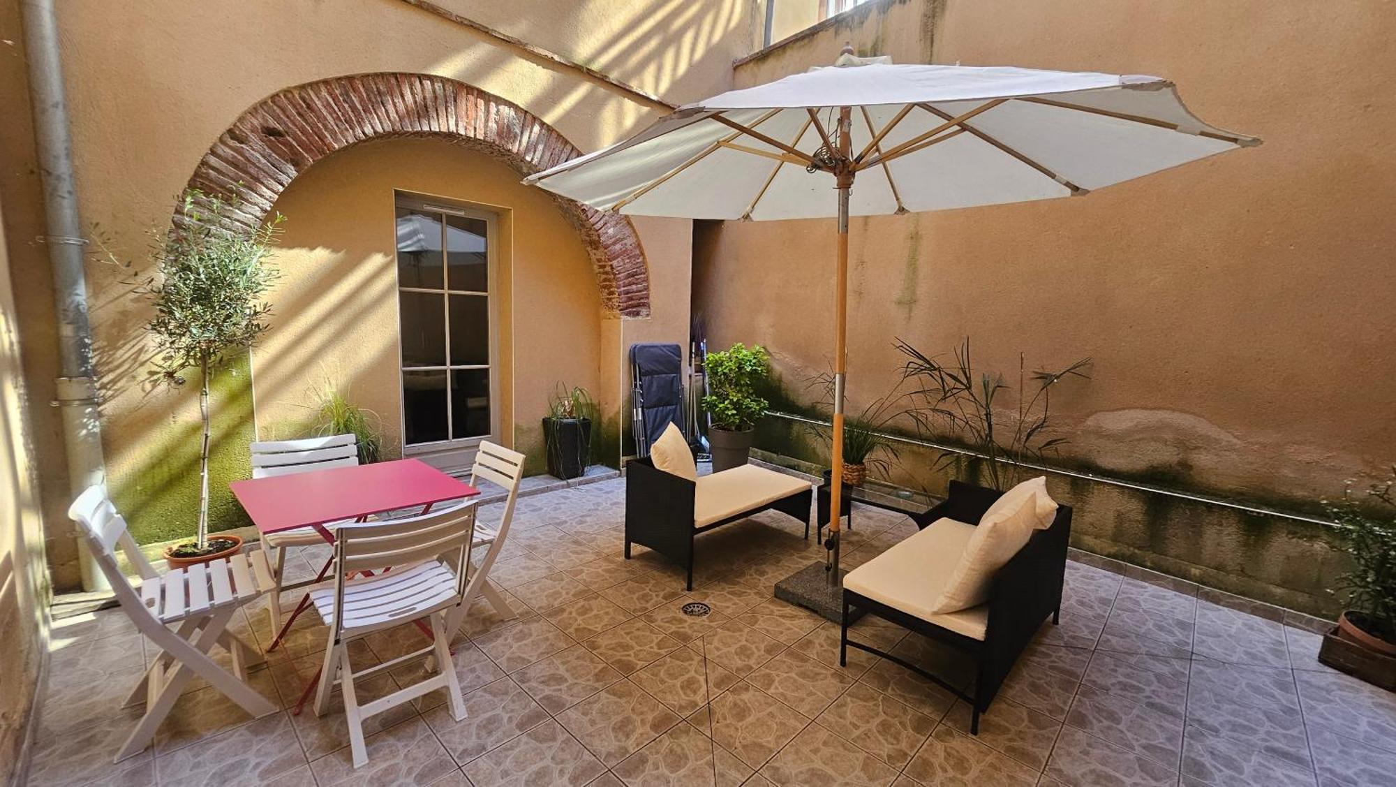 Ferienwohnung Le Patio St Etienne - Cite Episcopale - Parking Inclus Albi Exterior foto